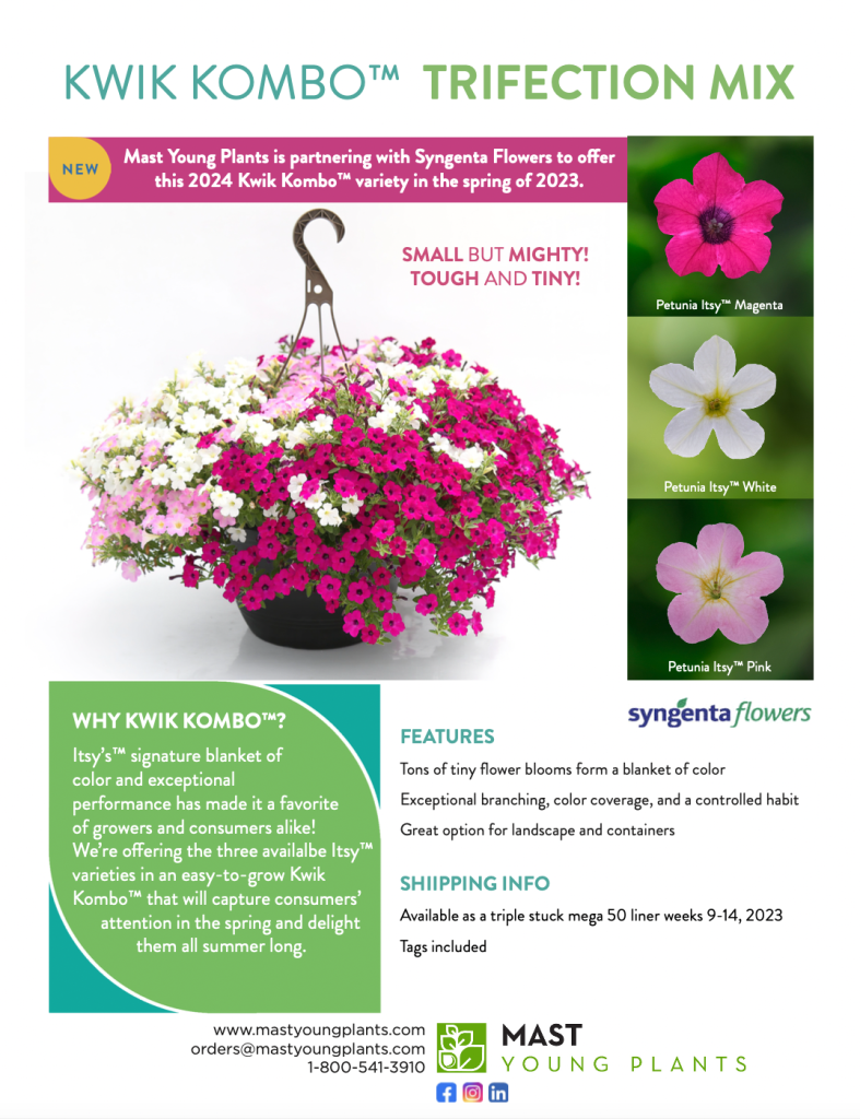 NEW For 2024 Kwik Kombo Trifection Mix Mast Young Plants new-for-2024-kwik-kombo-trifection-mix-mast-young-plants